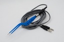 Cable con pinza