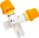 MICRO TUBO DE PET PARA LA TOMA Y RECOLECCION DE SANGRE CAPILAR TAPON AMARILLO DE 8X45MM