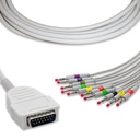 CABLE PARA EKG 10 DERIVACIONES MORTARA BURDICK