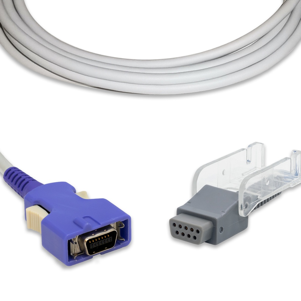 CABLE DE EXTENSION PARA SPO2 NELLCOR MARCA BMH
