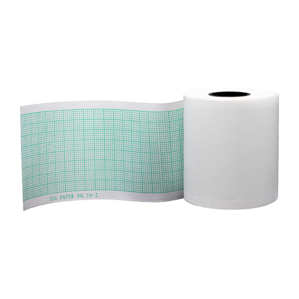 PAPEL EN ROLLO PARA EKG DE 50MM X 19M