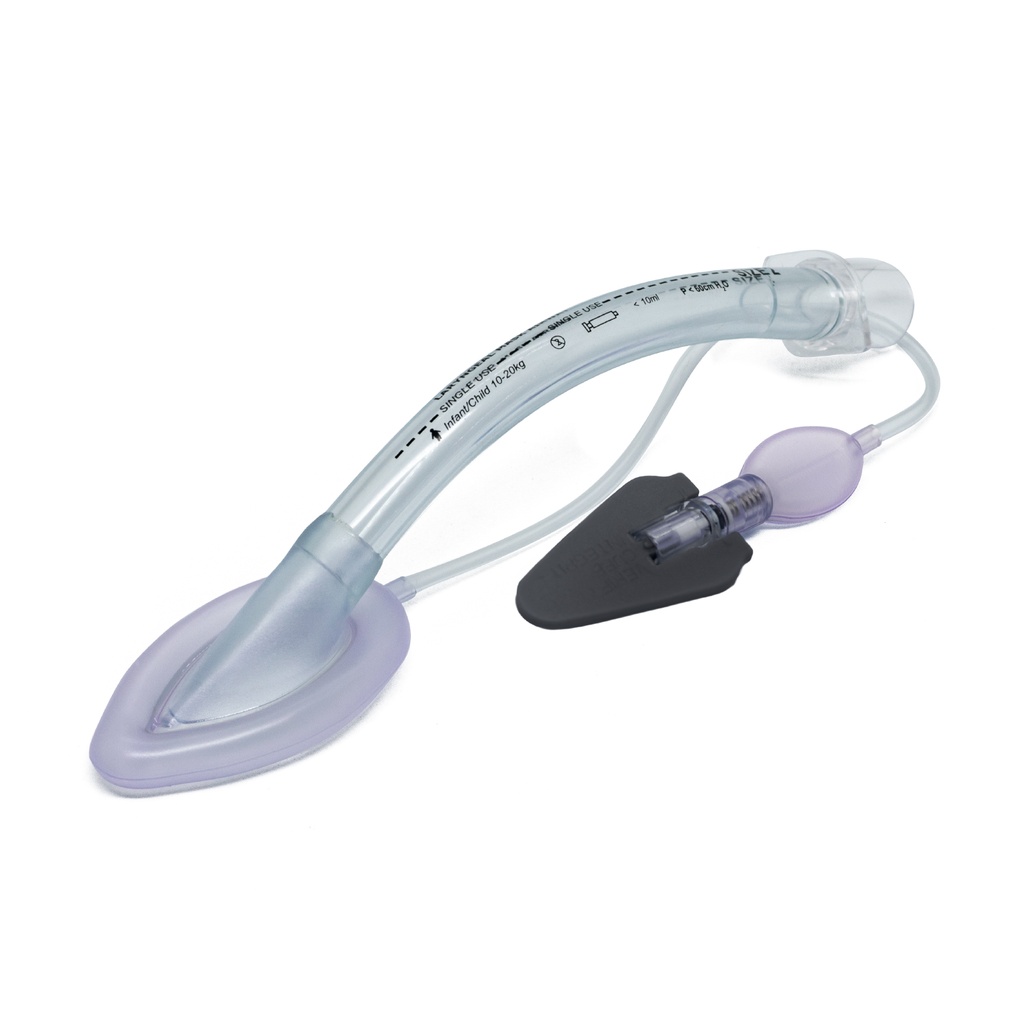 MASCARILLA LARINGEA DEL NO.2, DESECHABLE, DE PVC MARCA BMH