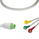 CABLE DE ECG 3 DERIVACIONES MENNEN