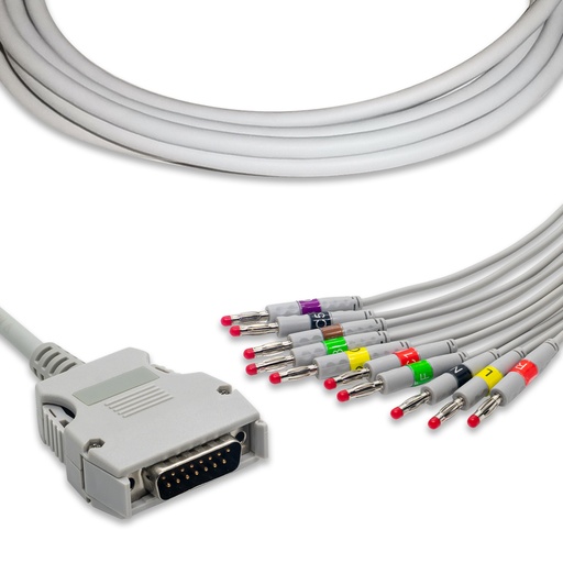 [CA87001I] CABLE PARA EKG 10 DERIVACIONES MORTARA BURDICK