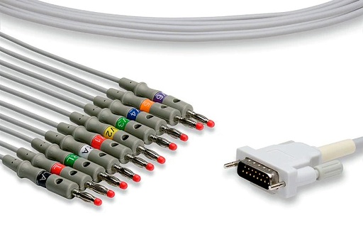 [CAA8001I] CABLE PARA EKG 10 DERIVACIONES SCHILLER