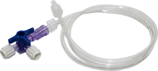 [KD04V80E] LLAVE DE CUATRO VIAS CON TUBO DE EXTENSIÓN DE 80CM.