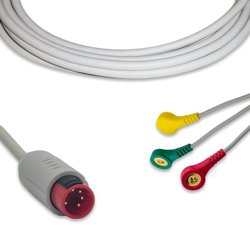 [MB130IB3] CABLE DE ECG 3 LATIGUILLOS BIONET