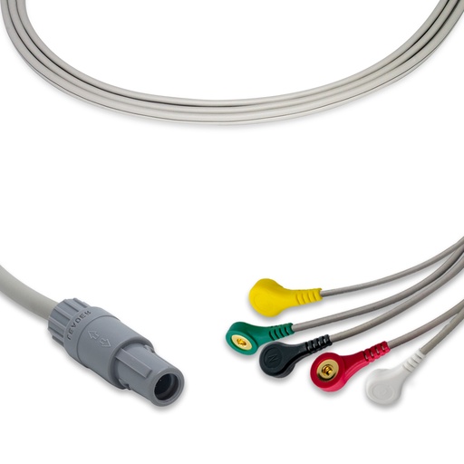 [MB341IB5] CABLE DE ECG 5 LATIGUILLOS CREATIVE