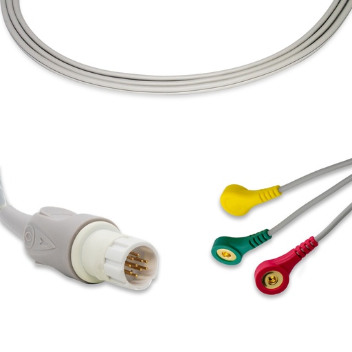 [MB441IB3] CABLE DE ECG 3 LATIGUILLOS DRAEGER