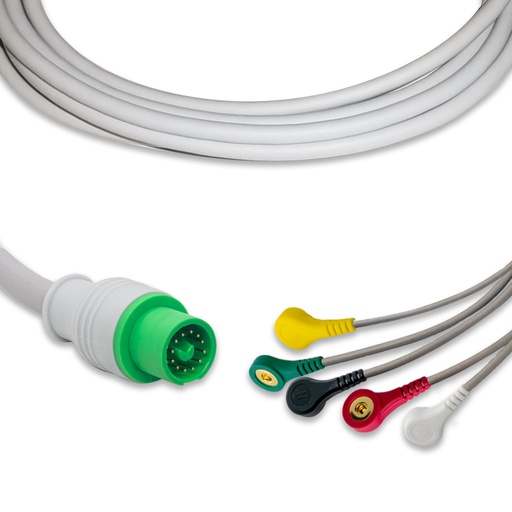 [MB500IB5] CABLE DE ECG 5 DERIVACIONES FUKUDA-DATASCOPE