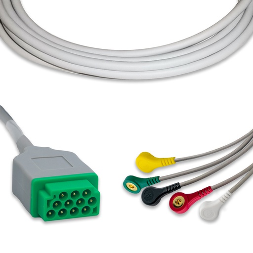 [MB530IB5] CABLE DE ECG 5 DERIVACIONES