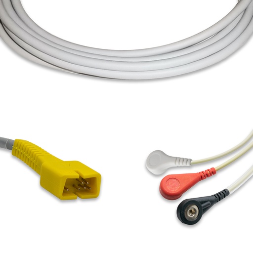 [MB840IP3] CABLE DE ECG 3 DERIVACIONES MEK