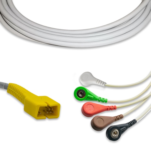 [MB840IP5] CABLE DE ECG 5 DERIVACIONES MEK