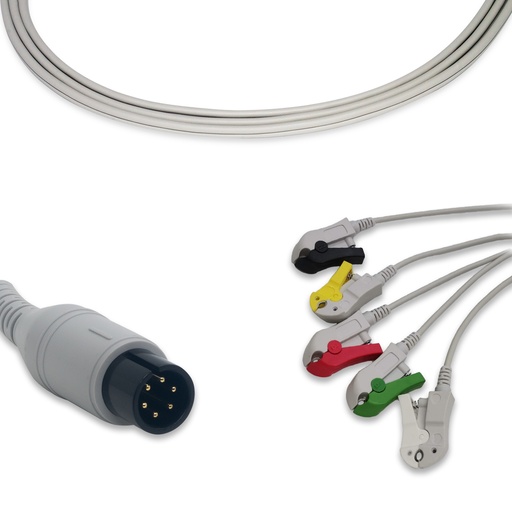 [MB841IP5] CABLE DE ECG 5 DERIVACIONES MEK