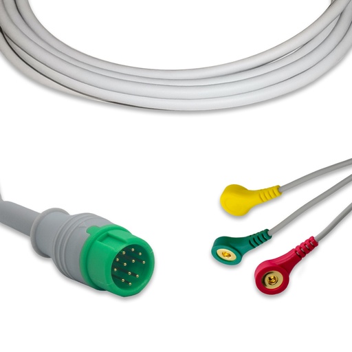 [MB860IB3] CABLE DE ECG 3 DERIVACIONES