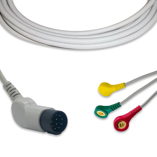 [MB931IB3] CABLE DE ECG 3 DERIVACIONES NIHON KOHDEN