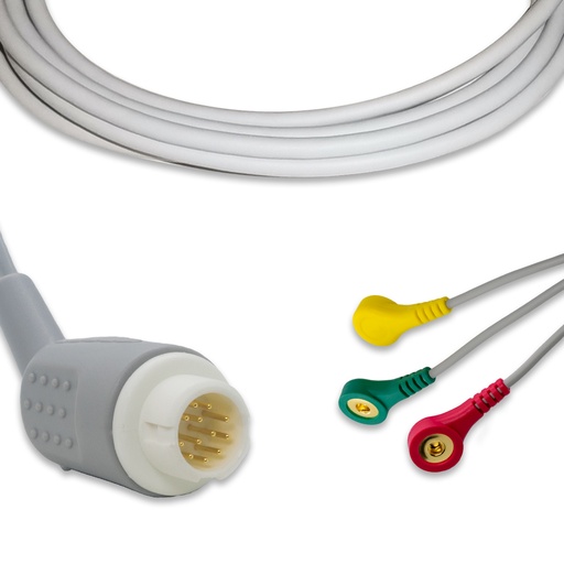 [MB980IB3] CABLE DE ECG 3 LATIGUILLOS PHILIPS