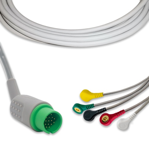 [MBB21IB5] CABLE DE ECG 5 LATIGUILLOS SPACELABS