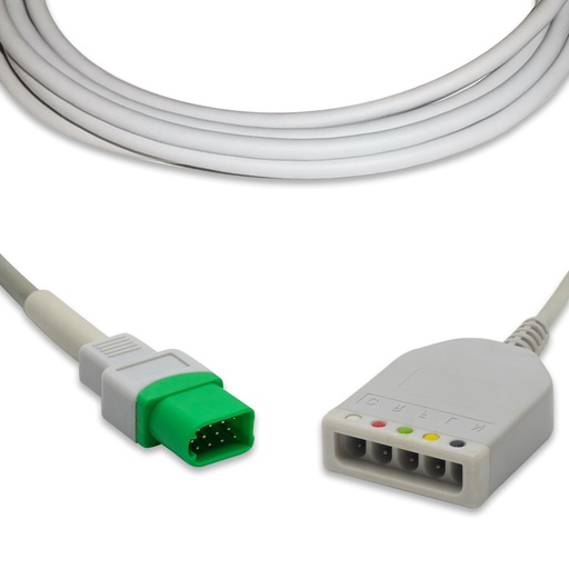 [MC380IX5] CABLE TRONCAL DE ECG 5 DER MARCA BMH MINDRAY