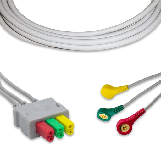 [MDEURIB3] LATIGUILLOS (3) PARA CABLE DE ECG